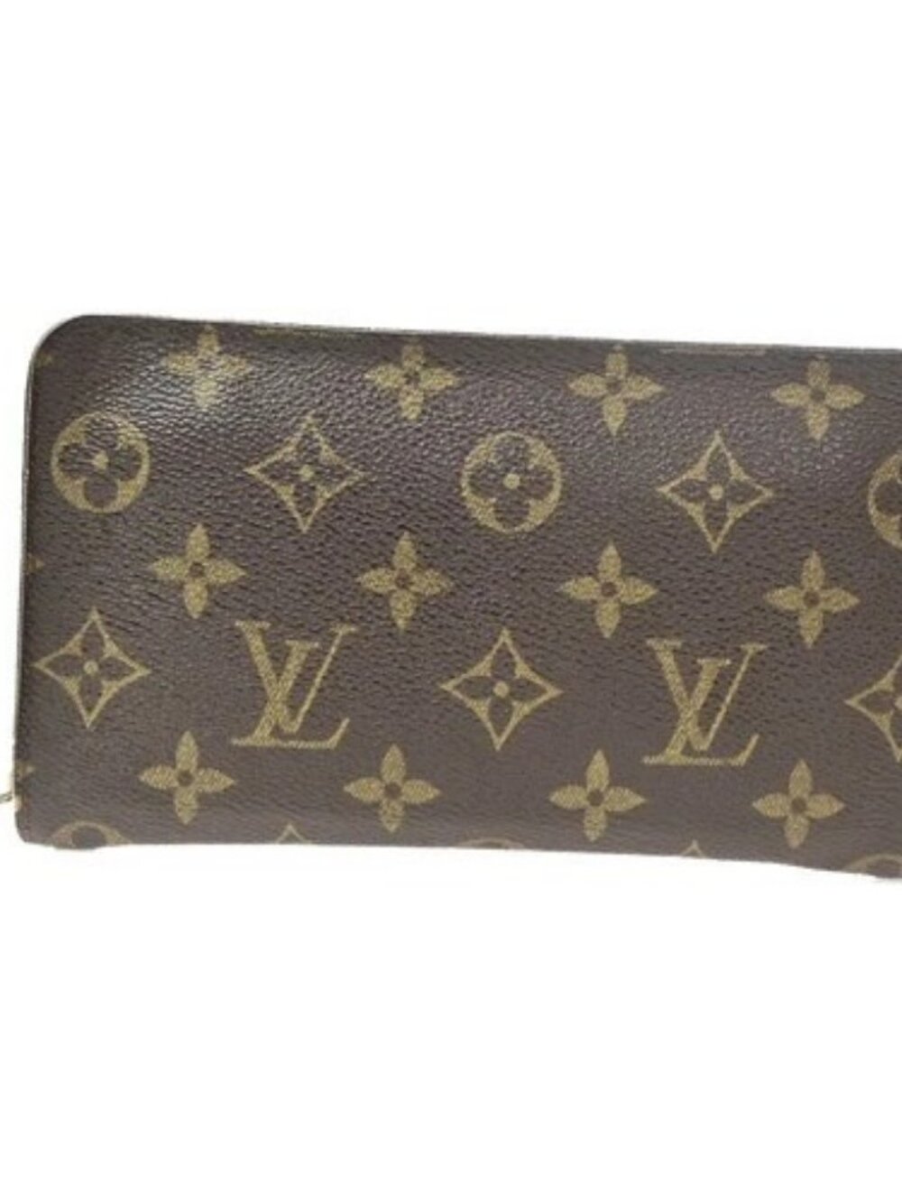 LOUIS VUITTON Porte Monnaie Zip Ling Wallet Monogram Leather BN M61727 62KD120